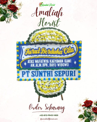 Papan Bunga Duka di Ketos