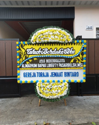Papan Bunga Duka di Ketos