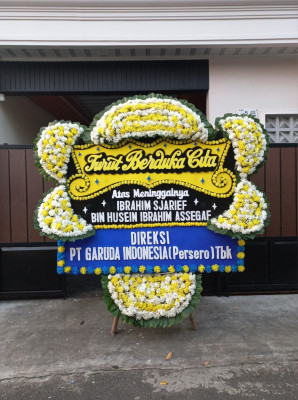 Papan Bunga Duka di Ketos