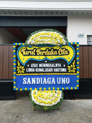 Papan Bunga Duka di Ketos